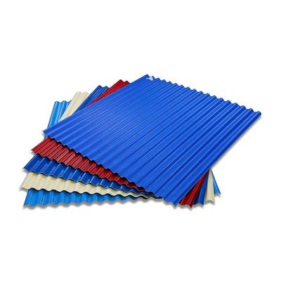 China Modern Low Cost Steel Roofing Color Coated Corrugated Corrugated Roof Tile Prices for sale