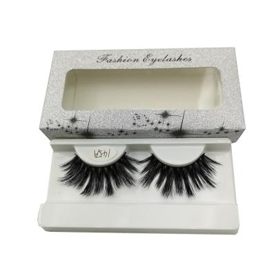 China Hot Selling Long Natural Mink False Eyelashes 25mm High Quality Model No.0145A for sale