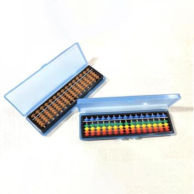 China ABS Material Student 15rods Abacus Box ABS Plastic Box Recyclable for sale