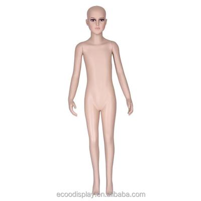 China Showcase beautiful display child without hair mannequin for sale