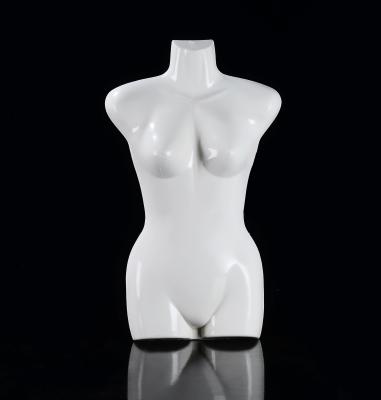 China Wholesale Cheap Fashionable Female Hip Upper-body Mannequins /Plastic Half Hands for sale