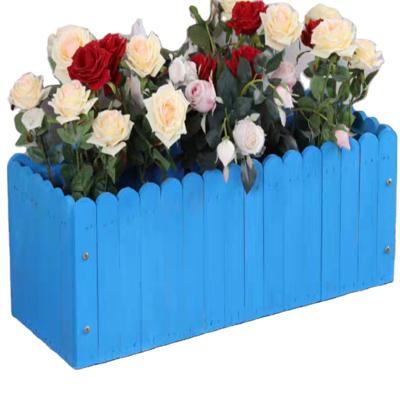 China Modern Outdoor Wooden Raised Garden Bed Planter Natural Plants Planting 500 Sets Wooden Paper Box 10 Days All-season Customer Modern Fir Tree zu verkaufen