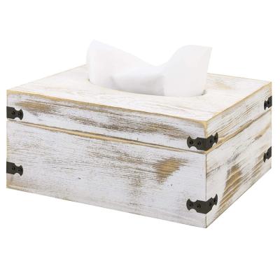 China Europe Fabric Storage Box Rectangular Bleached Wood Rack With Hinged Lid for sale