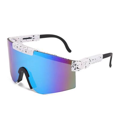 China Anti UV400 Polarized 27 Color Colorful Sunglasses For Men And Women Outdoor Sports Riding Windproof Sun Glasses With Box Custom Logo for sale