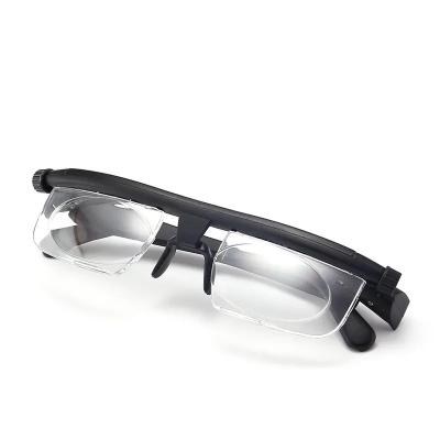 China For Reading Glasses Popular TR90 Focal Length Adjustable Reading Glasses Can Be Adjusted From -6d To +3d Degree Myopia Reading Glasses for sale