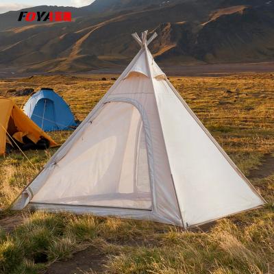 China Sun Proof Kids Tent Indian Porcelain Hunting Guide Canvas Camouflage Camping Waterproof Noise Blinds People Tent Ground Camouflage For Outdoor for sale