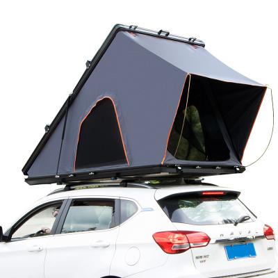 China Waterpoof family camping aluminum roof top tent 2 or 3 person skylight vehicle car roof top tent for sale for sale