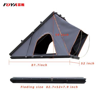 China Quick Opening Outdoor Camping ikam-by car top roof top tent fiberglass roof arb roof top tent for sale