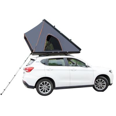 China New Design FOYA Camouflage/Field Game FOYA High Quality Aluminum Hard Shell Roof Top Tent Pole Car Roof Tent For SUV for sale