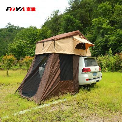 China Camouflage/Field Game Diy Roof Top Tent 3-4 Box Shell Soft Roof Car Rooftop Camping Top Tent Hard Shell Top Toop Tent For Sale for sale