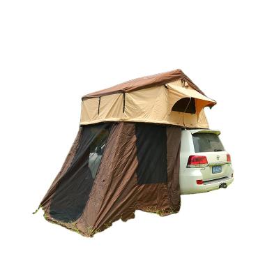 China Factory Made Outdoor UV-Resistant Truck Roof Top Adventure Tent For Cars Camper With Big Flysheet for sale