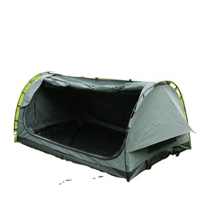 China UV-Resistant Outdoor Camping Hiking Waterproof Canvas Fabric Portable Tube Tent Ripstop Double Booty Tent for sale