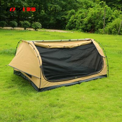 China UV-Resistant Australian Luxury Ripstop Canvas Swags UV Resistant Camping Tents For Double Person for sale