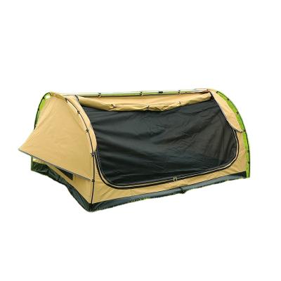 China factory wholesale camping UV-resistant directly increasing canvas waterproof fabric tube tent portable ripstop double loot tent for sale