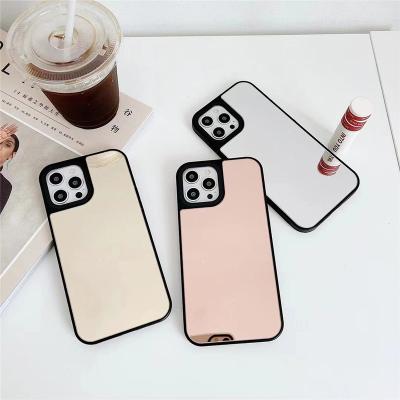 China Luxury Shockproof Makeup Mirror Mount Cell Phone Filter Mobile Phone Case For iPhone 11 12 Pro Max Mirror 13 Phone Case for sale