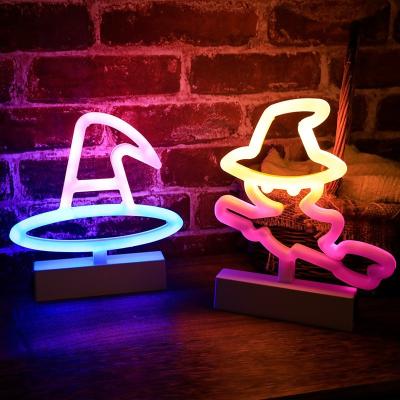 China Office Halloween Decoration Lutz Party Neon Fashion Custom Modeling LED Light Fairy Lights for sale