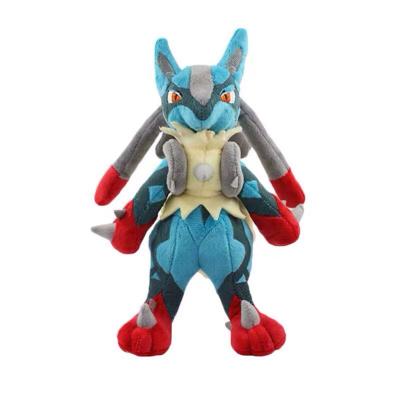 China 2021 New Arrival 30cm Pokemon-Lucario Cartoon Toy Birthday Gift Plush Doll PP Cotton Stuffed Lucario Plush 12inch Lucario Stuffed Toys For for sale