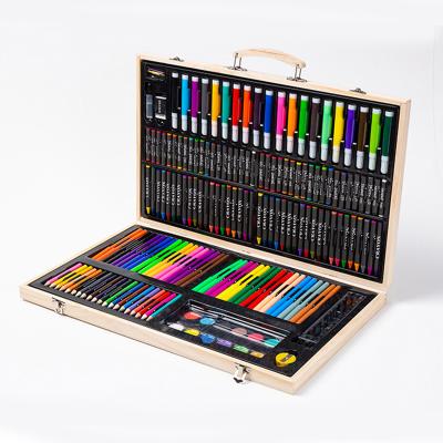 China New Hot-selling DIY Children's Watercolor Painting Set Art Supplies Stationery Pen Crayons Oil Pastel Painting Drawing Tools for sale