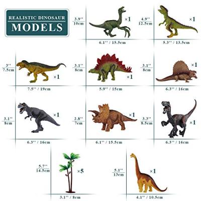 China Intelligence Developing Dinosaur Toy Doll with Trees Dinosaur and Activity Play Mat Educational Toy Set Can Create a Dinosaur World for sale