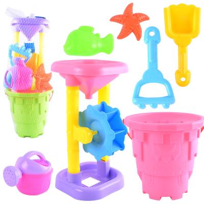 China Entertainment Summer High Quality Toys New Design Game Beach Toy Bucket Sand Shovel Educational Toys for sale