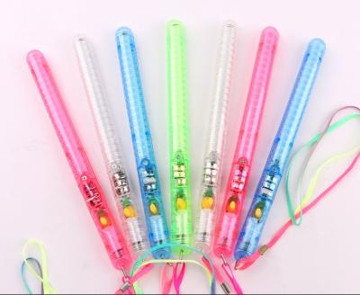 China New Christmas Hot Random Color Plastic LED Flashing Wand LED Light Stick Patrol Flashing Concert Party for sale