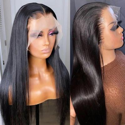 China Wholesale Cheap Body Wave Hair Wigs Lace Front Transparent Lace Frontal Wigs for sale