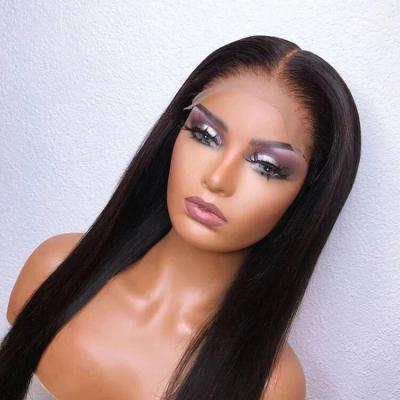 China Hd Transparent Brazilian Raw Lace Wigs Indian Hair Wigs Body Wave Vendors Lace Frontal Wig for sale