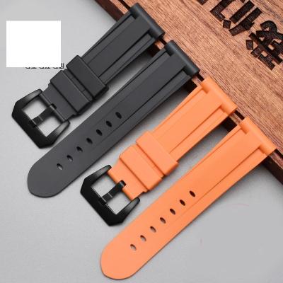 China Luxury brand silicone watch band for fashion o, big plastic elastic watch band silicone apple watch street for sale