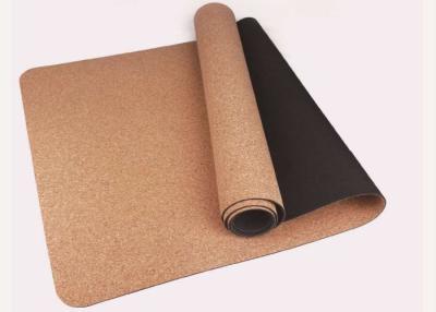 China 1300G 660mm Cork Anti Slip Thick 6mm TPE-Yogamatten Te koop