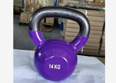 Cina Vinile porpora Kettlebell degli accessori 14kg dell'attrezzatura della palestra in vendita