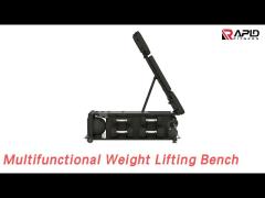 Adjustable Multifunctional Weight Lifting Bench ABS Safety For Home