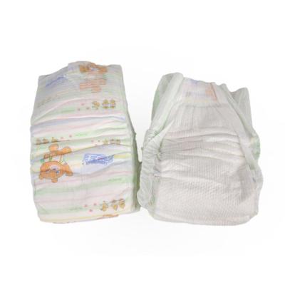 China New Design Waterproof Baby Diaper Pants Style Teen Printed Baby Diaper for sale