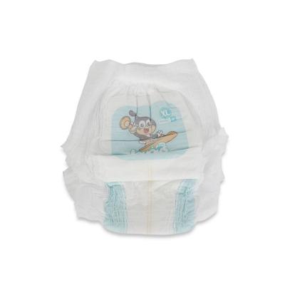 China Cheap Wholesale Printed Disposable OEM Price Baby Diaper Pants Pull Up Breathable Baby Diapers for sale