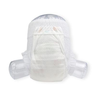 China Factory Direct Sale Baby Friendly Diaper Printed Soft Comfortable Disposable XL Pull Up Baby Diaper for sale