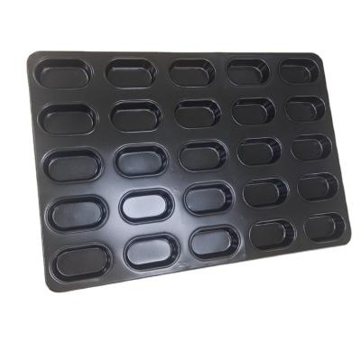 China Sustainable Brand 2000Cycles Heat Resistance Non-Stick Cake Mold For Cake Tray for sale