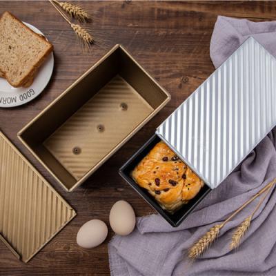 China Hot-sale Factory Price 600g Sustainable Aluminum 2023 Bread Pan for sale