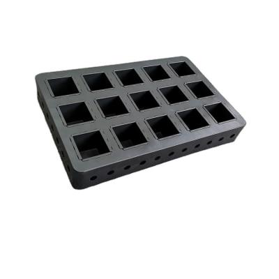 China Sustainable Customized Alu-Steel Square Mold Non-Stick Toast Bread Molds for sale