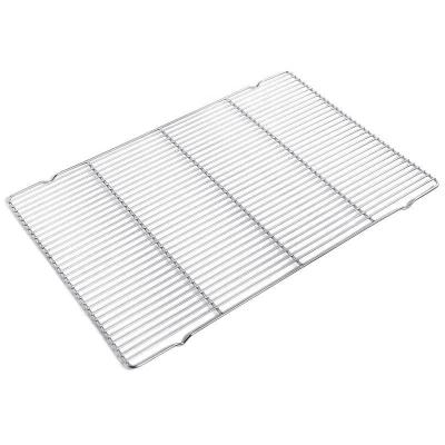 China Sustainable Food  Grade  304 Stainless Steel Wire Tray For Frozen Baking Cooling Food  Easy Clean High Hardness Cooling Wire for sale