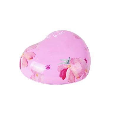 China Lovely food grade heart shape candy tin box two pieces metal box/gift tin box for packing candy, chocolate, festival gift for sale