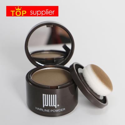 China FULLY Washable OEM Customized Hair Ombre Fiber 4 Colors Powder Hairline Concealer for sale