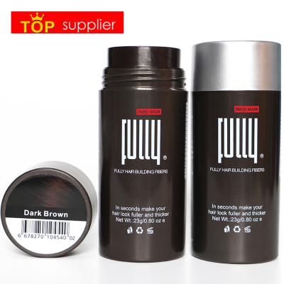 China FULLY External Anti Loss Hair Products Hair Fiber Powder Keratin Hair Building Fibers for sale