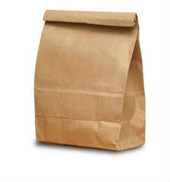 China Recyclable Paper Bag / Waterproof Kraft Paper Bag / Air Sickness Bag for sale