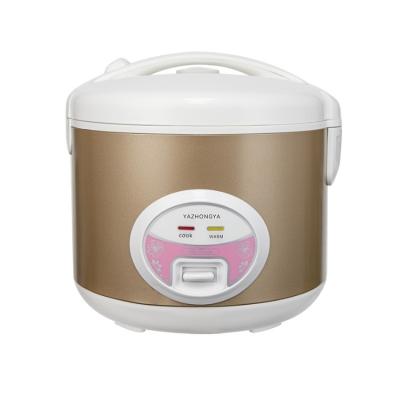 China Hot-selling high-quality bottom non-stick coating rice cooker fashionable rice cooker cylinder rice cooker household appliances MOQ 3L for sale