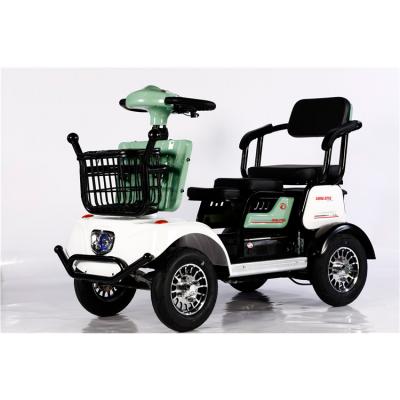 China Passenger Manufacturers Direct Sale Can Be Equipped 4 Wheel Electric Quadricycle For Cargo for sale