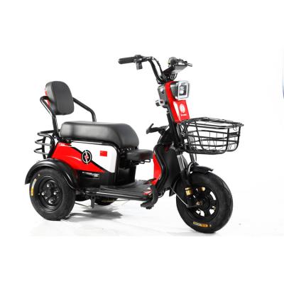 China Hot Selling Fully Automatic Passenger Safe And Reliable Cargo Tricycle Electric Bike For Adult for sale