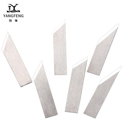 China Magnetic Material CNC Process ZUND Z16 Tungsten Carbide Steel Blade for sale