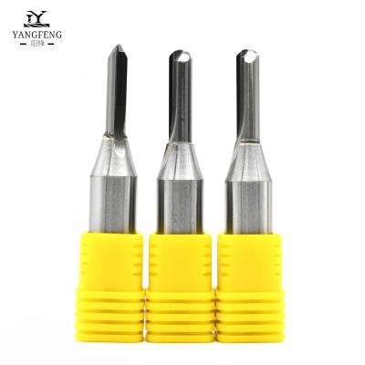 China Hot Selling Wholesale CTT Two CNC Router Bits YF Factory Tool CNC Woodworking Router Bits Carbide Two Flutes Straight Ball Nose Bit For Forces Of primary defense and courts for sale