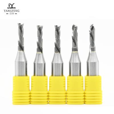 China TCT Two Carbide Cnc Router Bit Performance-Price Ratio High Flutes Up & Down Compression Bit for sale