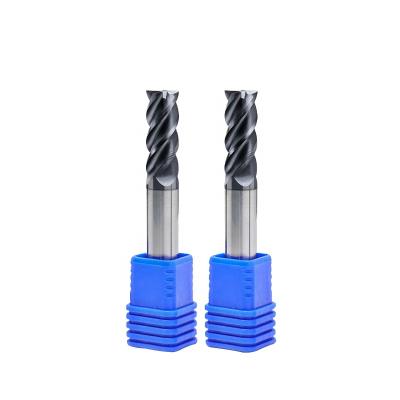 China Wholesale Dedicated CNC Steel Mill Process Cutters 4F CNC Factory High Precision Tungsten Carbide Stainless Steel End Mills for sale