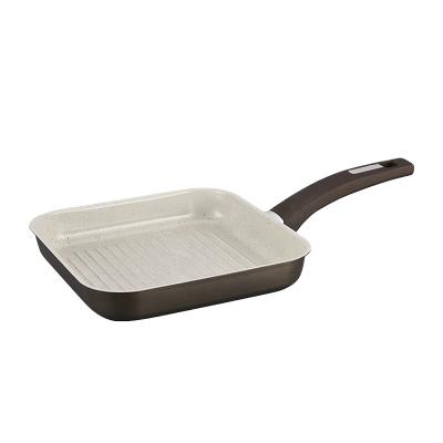 China Sustainable Mini Grill Pan With Bakelite Coating Ceramic Nonstick Handle for sale